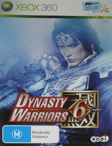 The warriors game xbox 360 sales